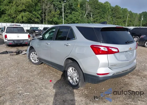 2021 Chevrolet Equinox Fwd Lt из США, поврежденный, VIN 2GNAXKEV9M6112221
